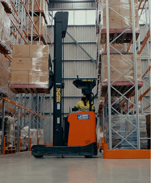 XFM warehousing services supporting freight storage and distribution across Australia.